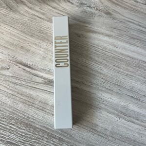 Beautycounter satin lipstick swatched once